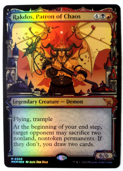 Rakdos, Patron of Chaos (Showcase) FOIL - Murders at Karlov Manor - EN - M 0320 - Image 1