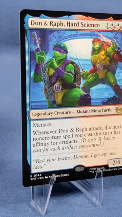 Don and Raph Hard Science - Teenage Mutant Ninja Turtles - MtG- NM B* - Image 5