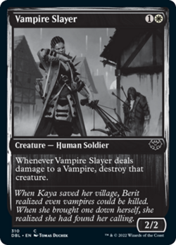 Vampire Slayer (Silver Screen) FOIL Innistrad: Double Feature - Crimson Vow NM - Image 1
