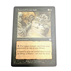 Haunted Crossroads MTG Mercadian Masques Regular LP 138/350 - Image 1