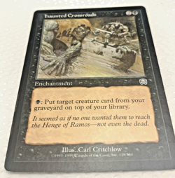 Haunted Crossroads MTG Mercadian Masques Regular LP 138/350 - Image 2