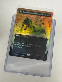 Germination Practicum Borderless Foil 296 Secrets of Strixhaven MTG - Image 5