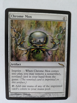 Chrome Mox Mirrodin MTG NM Free shipping with tracking - Image 1
