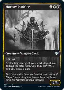 Markov Purifier (Silver Screen) FOIL Innistrad: Double Feature - Crimson Vow NM - Image 1