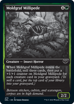 Moldgraf Millipede Silver Screen FOIL Innistrad Crimson Vow NM - Image 1