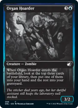 Organ Hoarder (Silver Screen) FOIL Innistrad: Double Feature - Midnight Hunt NM - Image 1