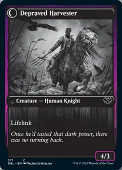 Desperate Farmer Silver Screen FOIL Innistrad Crimson Vow NM - Image 2