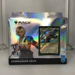 MTG Magic x Final Fantasy Collector’s Edition FFX FF10 Tidus Counter Blitz deck - Image 1