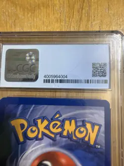 Pokemon Machamp CGC 9 Holo Rare 1st Edition Base Set 8/102 1999 - Image 4
