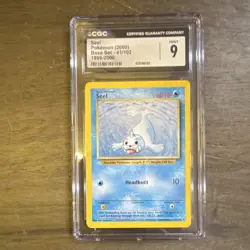 Pokemon Seel CGC 9 Base Set 041/102 Uncommon Regular English 1999 - Image 1