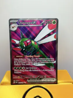 Yanmega ex 206/182 Sv10: Destined Rivals Holo Full Art Pokemon - Image 1