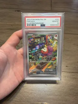 PSA 10 Fuecoco Illustration Rare 201/193 Pokemon Paldea Evolved - Image 1