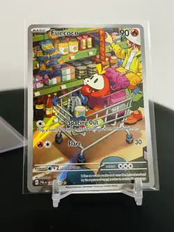 Pokemon Fuecoco 201/193 Sv02: Paldea Evolved Holo RARE - Image 4