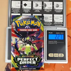 VERY HEAVY! 🔥22.7g Pokemon TCG Perfect Order Booster Pack Factory Sealed ✅ - Image 1