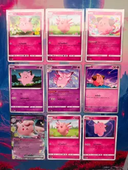 Custom Listing Clefairy | Thai Pokemon Cards Promo Holo Reverse Deck Exclusive C - Image 1