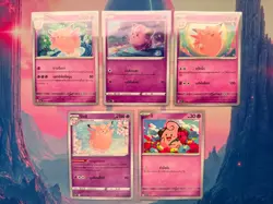 Custom Listing Clefairy | Thai Pokemon Cards Promo Holo Reverse Deck Exclusive C - Image 3