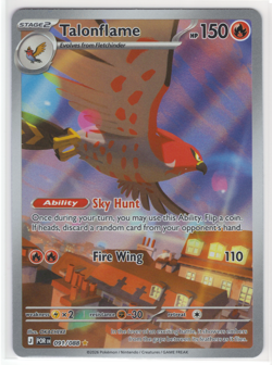 Pokemon Talonflame Perfect Order POR #091/088 Illustration Rare Holo NM *HOT*! - Image 1