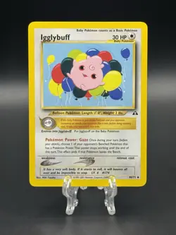 Pokemon TCG - Igglybuff 40/75 Neo Discovery Regular - Image 1