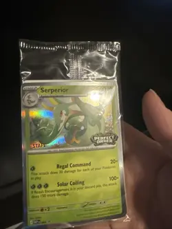 Pokemon Perfect Order Prerelease Staff Promo Sealed Set - Image 1