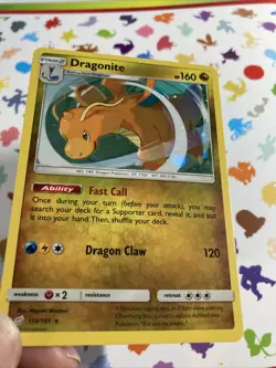 Pokemon TCG Dragonite Team Up 119/181 Cosmos Holo Rare Promo Card NM - Image 3
