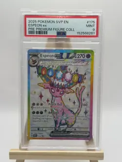 Pokemon TCG Espeon EX Prismatic Premium Collection Black Star Promo Psa 9 175 - Image 1