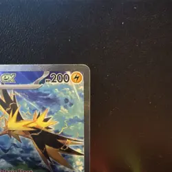 Zapdos ex 202/165 Special Illustration Rare 151 Pokemon Near Mint - Image 3