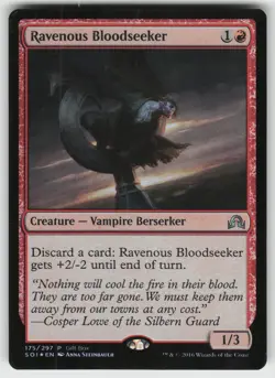 Ravenous Bloodseeker Foil U Gift Promo 175 MTG - Image 1