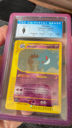2003 Pokemon Skyridge Gengar H9/H32 Holo CGC 9 w/Subs - Image 2