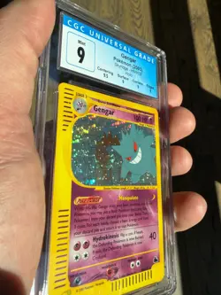 2003 Pokemon Skyridge Gengar H9/H32 Holo CGC 9 w/Subs - Image 5