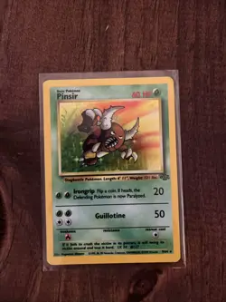Pokemon TCG Pinsir Jungle 9/64 Holo Unlimited Holo Rare - Image 1