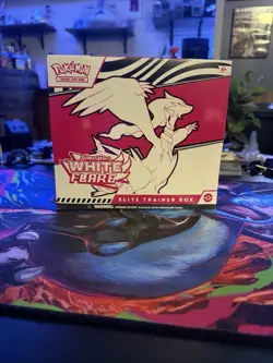 Pokemon TCG Scarlet & Violet White Flare Elite Trainer Box Factory Sealed ETB - Image 1