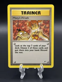 Pokemon Gym Heroes Misty's Wrath 114/132 Unlimited - Image 1