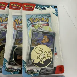 Pokemon Journey Together Booster Pack Scraggy Yanma Blister Bundle of 26 Packs - Image 4