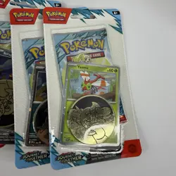Pokemon Journey Together Booster Pack Scraggy Yanma Blister Bundle of 26 Packs - Image 5