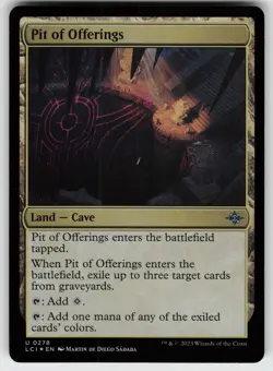 Pit of Offerings Foil U The Lost Caverns of Ixalan 278 MTG - Image 1