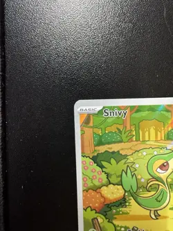 Pokemon Snivy 087/086 Sv: Black Bolt Illustration Rare Holo Basic - Image 3