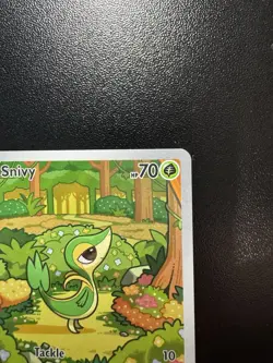 Pokemon Snivy 087/086 Sv: Black Bolt Illustration Rare Holo Basic - Image 4