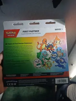 Pokemon First Partner Illustration Collection Box Lot Brand New Unopened 3 Boxes - Image 1