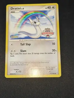 Pokemon Dratini 91/146 City Championships Staff Promo English - Image 1