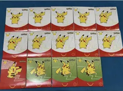 Lot of 14 SEALED 2021 Pokemon 25th Anniversary McDonalds Pack - HOLO PIKACHUU🔥 - Image 1