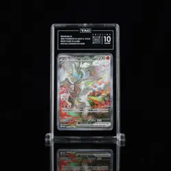 [TAG PRISTINE 10 - 992 TOP #1] RESHIRAM EX 2025 POKEMON S&V #166/086 WHITE FLARE - Image 1