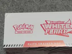 Pokemon Black Bolt and White Flare ETB Set of 2 NEW (Minor Tear) - Image 3