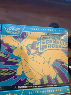 Pokemon Mega Evolution Ascended Heroes Elite Trainer Box Lot of 4 - Image 3