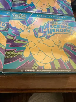 Pokemon Mega Evolution Ascended Heroes Elite Trainer Box Lot of 4 - Image 5