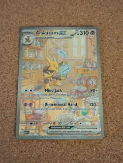 Pokemon Alakazam ex Special Illustration Rare SV 151 201/165 NM - Image 1