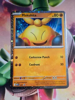 Makuhita - 068 068 Holo Promo ME: Mega Evolution Promo Pokemon Near Mint - Image 1