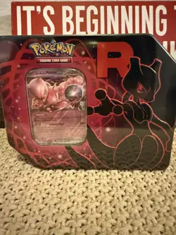 New Sealed Pokemon TCG Destined Rivals Team Rocket Tin Set of 3 - Image 4