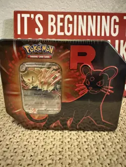New Sealed Pokemon TCG Destined Rivals Team Rocket Tin Set of 3 - Image 5