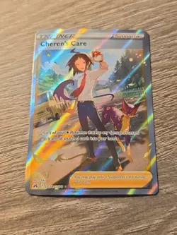 Cheren's Care GG58/GG70 Pokemon TCG: Crown Zenith Galarian Gallery Holo Rare - Image 1