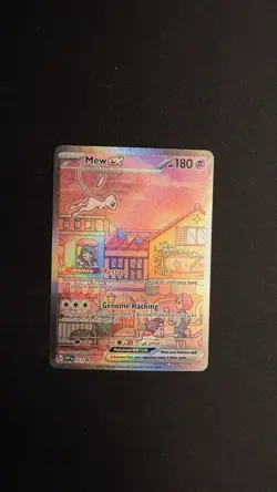 Pokemon TCG Mew EX 053 Scarlet & Violet Promo Holo Full Art - Image 1
